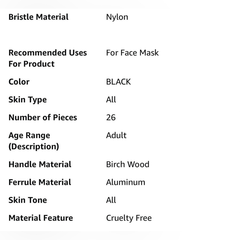 26Pcs Black labeled Makeup Brushes Set Professional, Full Face ULTRA SOFT - Picture 7 of 13